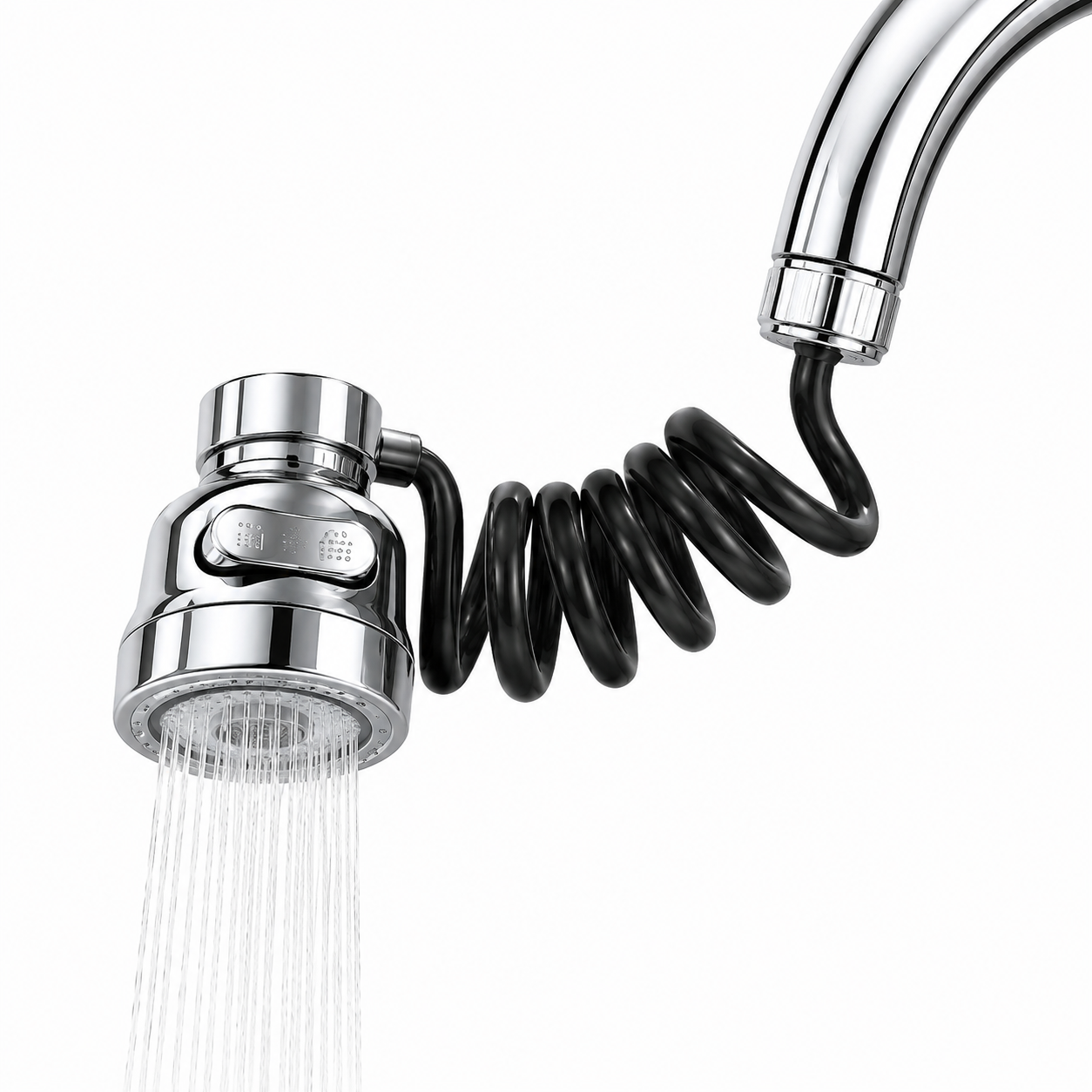 Flexible Rotating Kitchen Faucet Sprayer