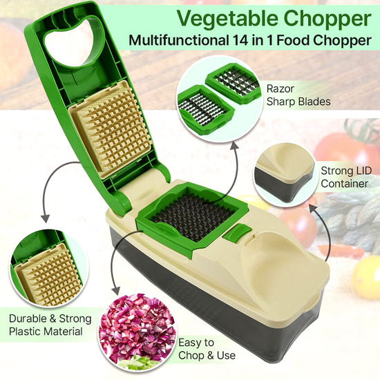 4-in-1 Multipurpose Vegetable Chopper