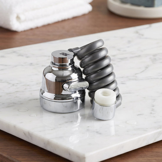 Flexible Kitchen Water Faucet Sprayer With Rotating Tap Head For Sink Use (1 Pc)