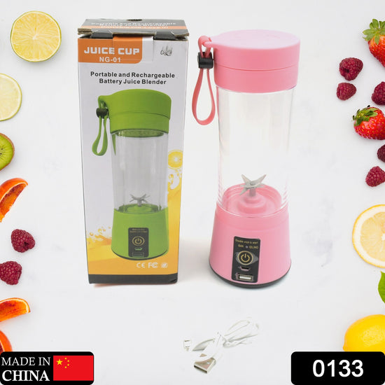 Portable USB 6-Blade Electric Juicer