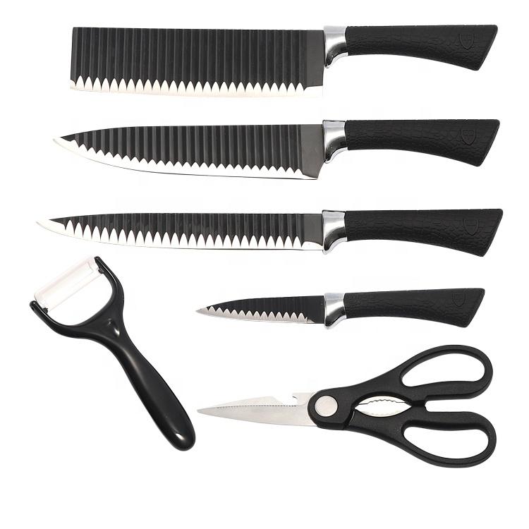6PCS Stainless Steel Kitchen Knife Set